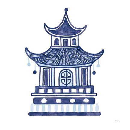 Framed Everyday Chinoiserie II Print