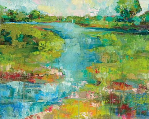 Framed Spring Marsh Print