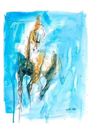 Framed Equine Nude 51t Print