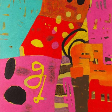 Framed Conversations in the Abstract #23 Print