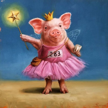 Framed Tooth Fairy Print