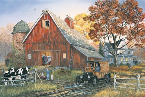 Framed Come Rain Or Shine Print