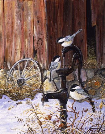 Framed At The Pump Print