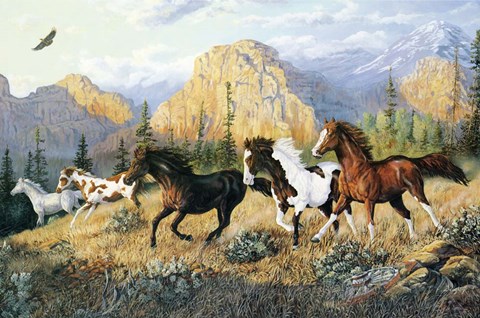 Framed Free At Last Print