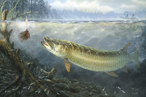 Framed Perfect Cast Print