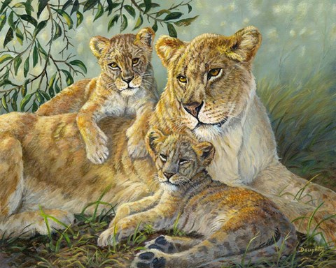 Framed Restful Retreat Print