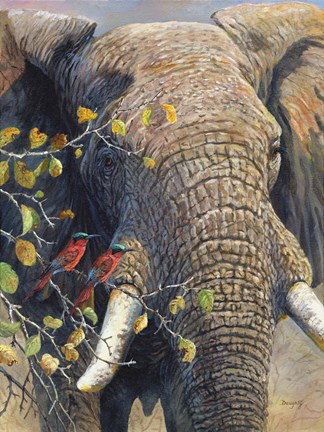 Framed Watchful Spirits Print