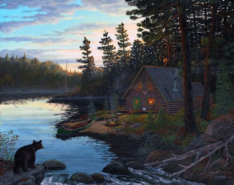 Framed Spirit Of The North Print