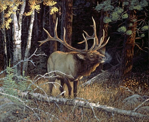 Framed Answering The Call Print