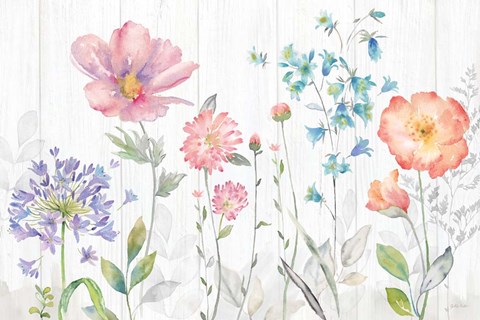 Framed Farmhouse Botanical Garden Print