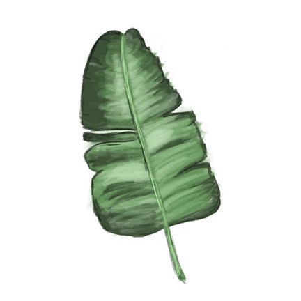 Framed Leaves of the Tropics I Print