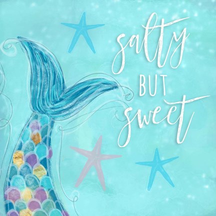 Framed Make Waves II Print