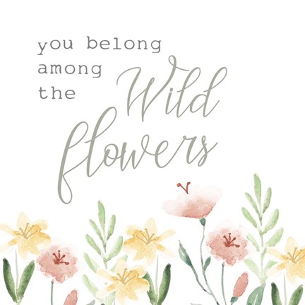 Framed Full Bloom II Print