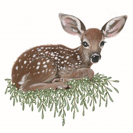 Framed Fawn Print