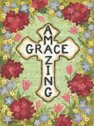 Framed Amazing Grace Print