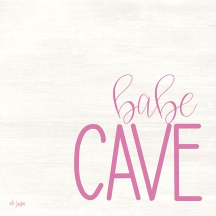 Framed Babe Cave Print