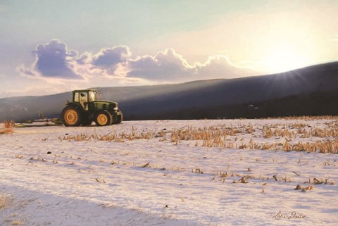 Framed Waiting Print