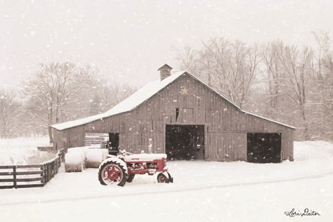 Framed Tractor for Sale Print