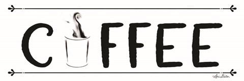 Framed Coffee Banner Print