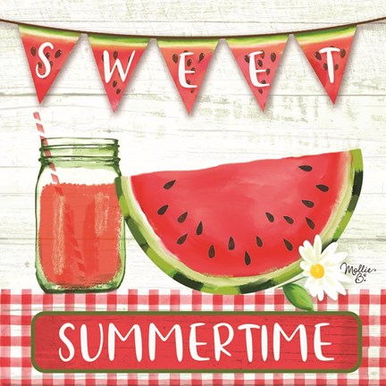 Framed Sweet Summertime Print