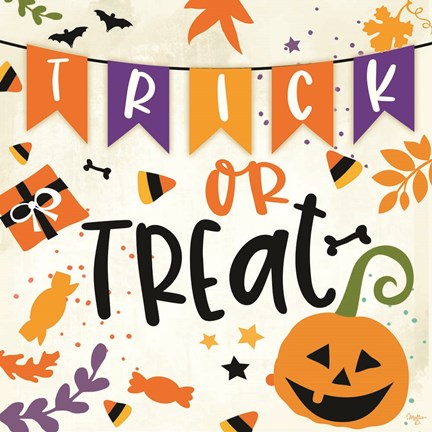 Framed Trick or Treat Print
