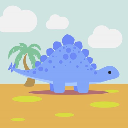 Framed Li&#39;l Stego Print