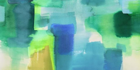 Framed Colors of Water Print