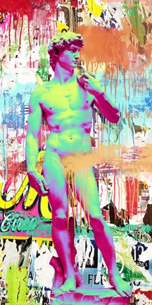 Framed David 2.0 Print