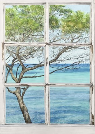 Framed Mediterranee I Print