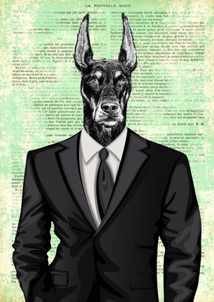 Framed Distinguished Gentleman Print