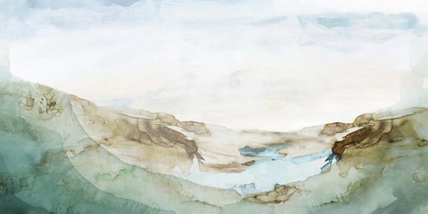 Framed Serene Awakening I Print