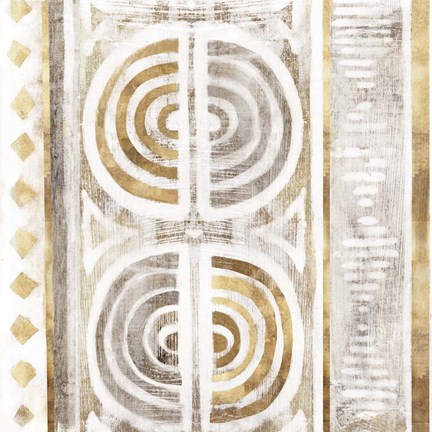 Framed Ancient Treasure I Print