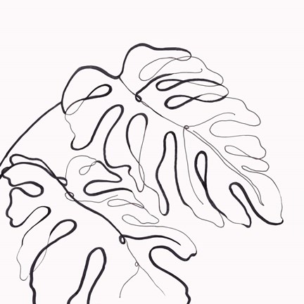 Framed Infinity of Simple I Print