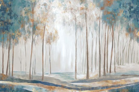 Framed White Rays Print