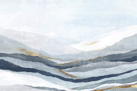 Framed Far Away Land II Print