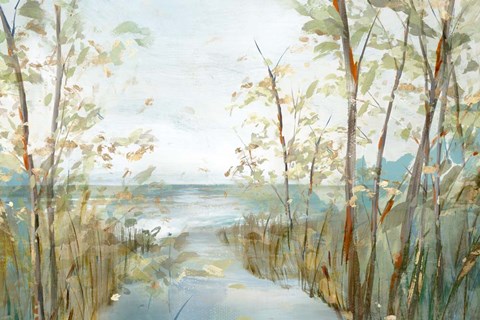 Framed Beach Lookout Print