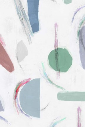 Framed Terrazzo II Print