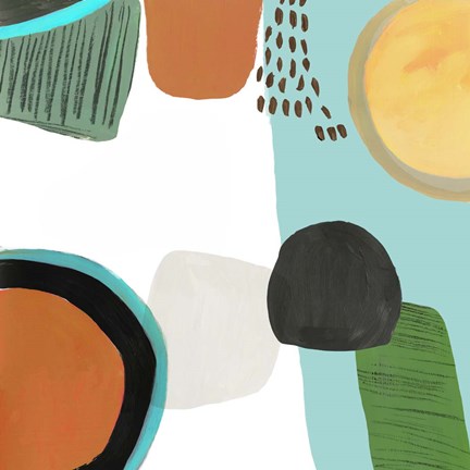 Framed Joyous II Print