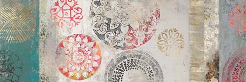 Framed Elegance of the Flow I Print