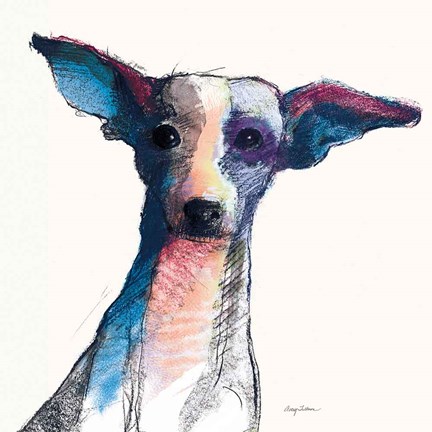 Framed Thor Watercolor Pastel Print