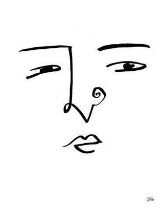 Framed Making Faces VII Print