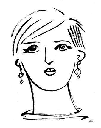 Framed Making Faces II Print