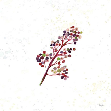Framed Botticelli Plants IV Print