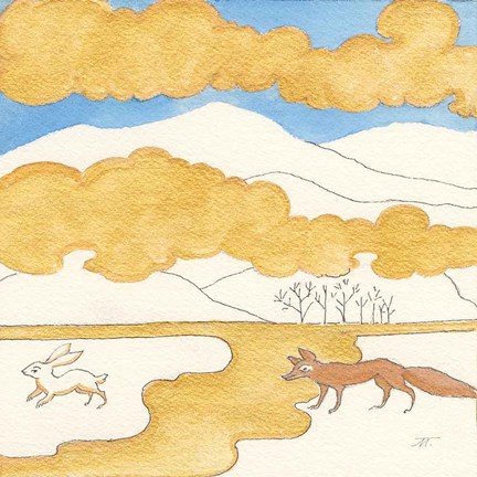 Framed Riverside I Print