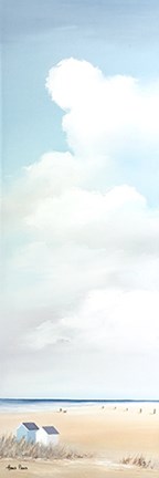 Framed Beach Huts II Print