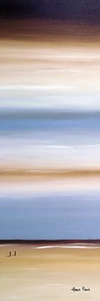 Framed At the Beach Print