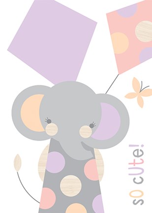 Framed So Cute Print