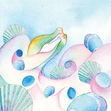 Framed Mother of Pearl Print