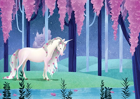 Framed Unicorn Print