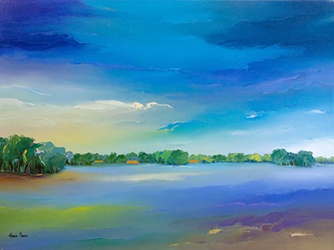 Framed Landscape Print